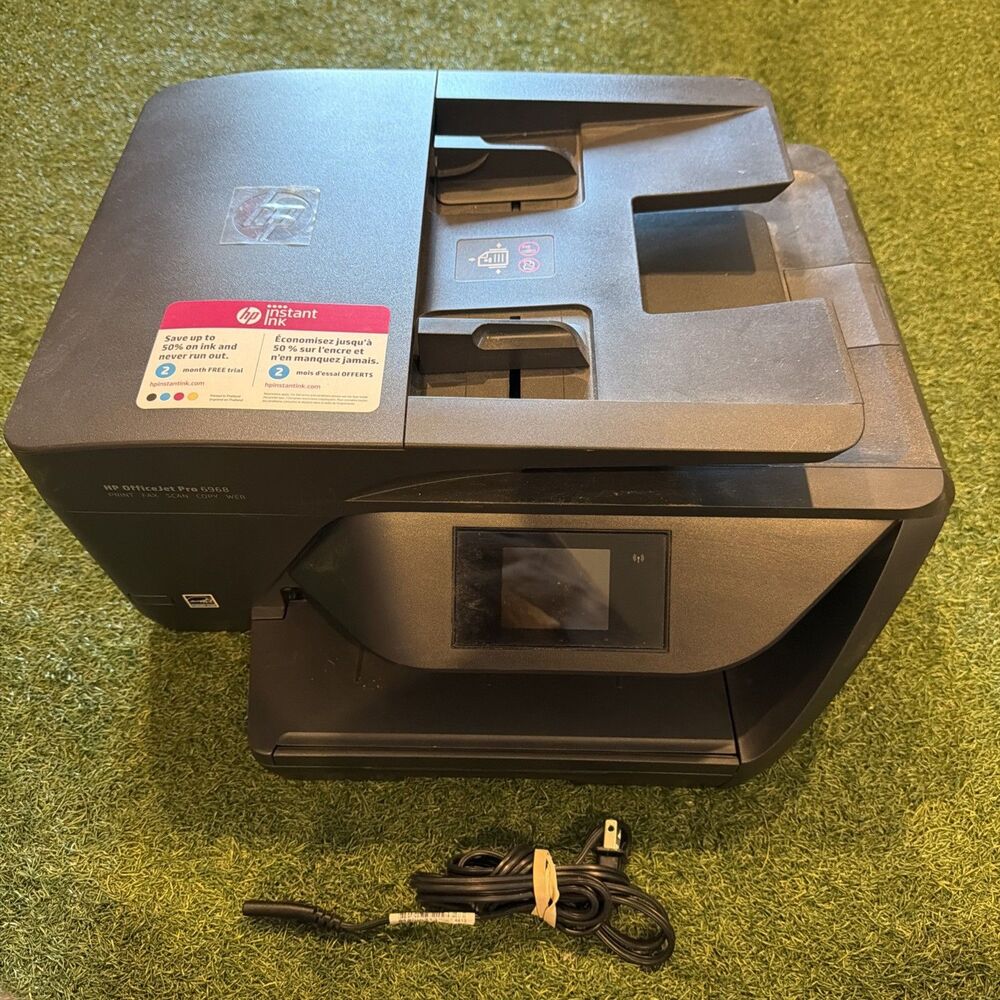 HP Officejet Pro 6968 Inkjet All-in-One Printer - Excellent Condition!